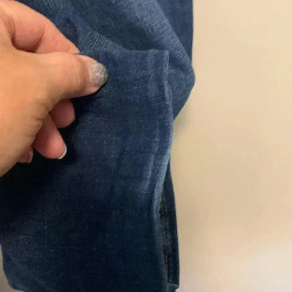 Cleo Petite High Rise Button Front Jeans w 4 Way Stretch - Picture 4 of 10